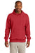 Sport-Tek ST254 Mens Fleece Hooded Sweatshirt Hoodie Red Front