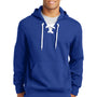 Sport-Tek Mens Lace Up Fleece Hooded Sweatshirt Hoodie - True Royal Blue