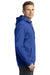 Sport-Tek ST290 Mens Repel Moisture Wicking Hooded Sweatshirt Hoodie Royal Blue Side