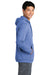 Sport-Tek ST296 Mens Moisture Wicking Fleece Hooded Sweatshirt Hoodie Royal Blue Side
