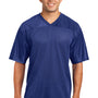 Sport-Tek Mens Short Sleeve V-Neck T-Shirt - True Royal Blue