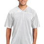 Sport-Tek Mens Short Sleeve V-Neck T-Shirt - White