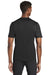 Sport-Tek ST320 Mens Tough Moisture Wicking Short Sleeve Crewneck T-Shirt Black Back