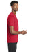 Sport-Tek ST320 Mens Tough Moisture Wicking Short Sleeve Crewneck T-Shirt Red Side