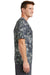 Sport-Tek ST330 Mens Mineral Freeze Moisture Wicking Short Sleeve Crewneck T-Shirt Navy Blue Side
