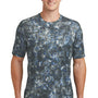Sport-Tek Mens Mineral Freeze Moisture Wicking Short Sleeve Crewneck T-Shirt - True Royal Blue