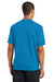 Sport-Tek ST340 Mens RacerMesh Moisture Wicking Short Sleeve Crewneck T-Shirt Pond Blue Back