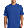 Sport-Tek Mens RacerMesh Moisture Wicking Short Sleeve Crewneck T-Shirt - True Royal Blue
