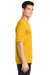 Sport-Tek ST350 Mens Competitor Moisture Wicking Short Sleeve Crewneck T-Shirt Gold Side