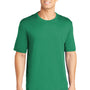 Sport-Tek Mens Competitor Moisture Wicking Short Sleeve Crewneck T-Shirt - Kelly Green