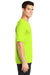 Sport-Tek ST350 Mens Competitor Moisture Wicking Short Sleeve Crewneck T-Shirt Neon Yellow Side