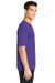 Sport-Tek ST350 Mens Competitor Moisture Wicking Short Sleeve Crewneck T-Shirt Purple Side