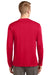 Sport-Tek ST350LS Mens Competitor Moisture Wicking Long Sleeve Crewneck T-Shirt Red Back