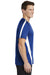 Sport-Tek ST351 Mens Competitor Moisture Wicking Short Sleeve Crewneck T-Shirt Royal Blue/White Side