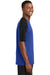 Sport-Tek ST354 Mens Competitor Moisture Wicking Short Sleeve Crewneck T-Shirt Royal Blue/Black Side