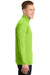 Sport-Tek ST357 Mens Competitor Moisture Wicking 1/4 Zip Sweatshirt Lime Green Side