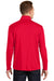 Sport-Tek ST357 Mens Competitor Moisture Wicking 1/4 Zip Sweatshirt Red Back