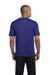 Sport-Tek ST360 Mens Contender Heather Moisture Wicking Short Sleeve Crewneck T-Shirt Cobalt Blue Back