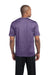 Sport-Tek ST360 Mens Contender Heather Moisture Wicking Short Sleeve Crewneck T-Shirt Purple Back