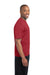 Sport-Tek ST360 Mens Contender Heather Moisture Wicking Short Sleeve Crewneck T-Shirt Red Side