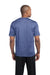 Sport-Tek ST360 Mens Contender Heather Moisture Wicking Short Sleeve Crewneck T-Shirt Royal Blue Back