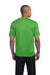 Sport-Tek ST360 Mens Contender Heather Moisture Wicking Short Sleeve Crewneck T-Shirt Turf Green Back