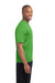 Sport-Tek ST360 Mens Contender Heather Moisture Wicking Short Sleeve Crewneck T-Shirt Turf Green Side