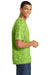 Sport-Tek ST370 Mens CamoHex Moisture Wicking Short Sleeve Crewneck T-Shirt Lime Green Side