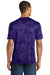 Sport-Tek ST370 Mens CamoHex Moisture Wicking Short Sleeve Crewneck T-Shirt Purple Back