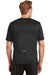 Sport-Tek ST380 Mens Elevate Moisture Wicking Short Sleeve Crewneck T-Shirt Black Back
