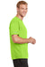 Sport-Tek ST380 Mens Elevate Moisture Wicking Short Sleeve Crewneck T-Shirt Lime Green Side