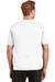 Sport-Tek ST380 Mens Elevate Moisture Wicking Short Sleeve Crewneck T-Shirt White Back