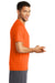 Sport-Tek ST400 Mens Moisture Wicking Short Sleeve Crewneck T-Shirt Heather Orange Side