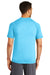 Sport-Tek ST400 Mens Moisture Wicking Short Sleeve Crewneck T-Shirt Heather Pond Blue Back