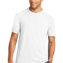 Sport-Tek Mens Moisture Wicking Short Sleeve Crewneck T-Shirt - White