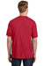 Sport-Tek ST450 Mens Competitor Moisture Wicking Short Sleeve Crewneck T-Shirt Red Back