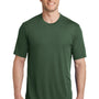 Sport-Tek Mens Competitor Moisture Wicking Short Sleeve Crewneck T-Shirt - Forest Green - Closeout