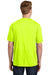 Sport-Tek ST450 Mens Competitor Moisture Wicking Short Sleeve Crewneck T-Shirt Neon Yellow Back