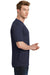 Sport-Tek ST450 Mens Competitor Moisture Wicking Short Sleeve Crewneck T-Shirt Navy Blue Side
