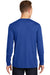 Sport-Tek ST450LS Mens Competitor Moisture Wicking Long Sleeve Crewneck T-Shirt Royal Blue Back