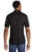 Sport-Tek ST550 Mens Competitor Moisture Wicking Short Sleeve Polo Shirt Black Back