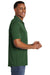 Sport-Tek ST550 Mens Competitor Moisture Wicking Short Sleeve Polo Shirt Forest Green Side