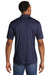 Sport-Tek ST550 Mens Competitor Moisture Wicking Short Sleeve Polo Shirt Navy Blue Back