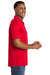 Sport-Tek ST550 Mens Competitor Moisture Wicking Short Sleeve Polo Shirt Red Side