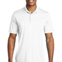 Sport-Tek Mens Competitor Moisture Wicking Short Sleeve Polo Shirt - White