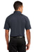 Sport-Tek ST600 Mens Dry Zone Moisture Wicking Short Sleeve Polo Shirt Black/Grey/White Back