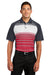 Sport-Tek ST600 Mens Dry Zone Moisture Wicking Short Sleeve Polo Shirt Red/Grey/White Front
