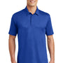 Sport-Tek Mens Tough Moisture Wicking Short Sleeve Polo Shirt - True Royal Blue