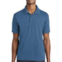 Sport-Tek Mens RacerMesh Moisture Wicking Short Sleeve Polo Shirt - Dawn Blue