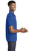 Sport-Tek ST640 Mens RacerMesh Moisture Wicking Short Sleeve Polo Shirt Royal Blue Side
